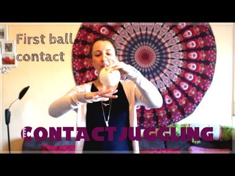 Contactjuggling tutorial | First ball contact