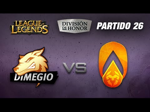 Dimegio vs KIYF Krom - #LoLHonor - Superweek - Partido 26 - Temporada 6