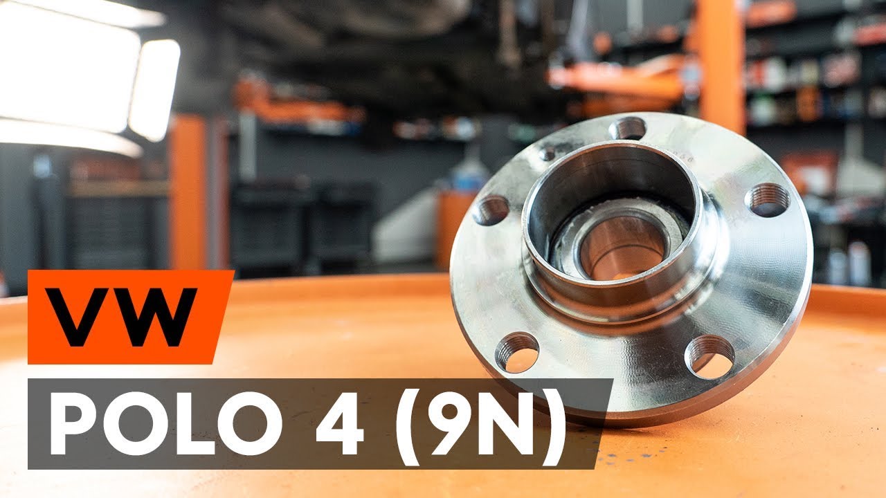Byta hjullager bak på VW Polo 9N – utbytesguide
