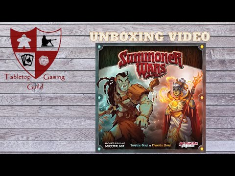 Summoner Wars Second Edition Starter Set Unboxing