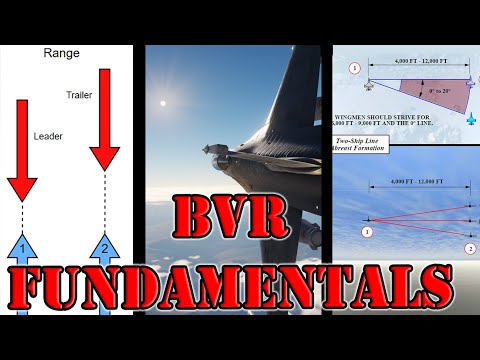 DCS and Falcon BMS | LEARN BVR Tutorial Part 1 | BVR Fundamentals