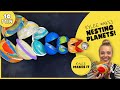 Kylee Makes Nesting Planets How To Make DIY Hungry Planets For Planet Size Comparison For Kids