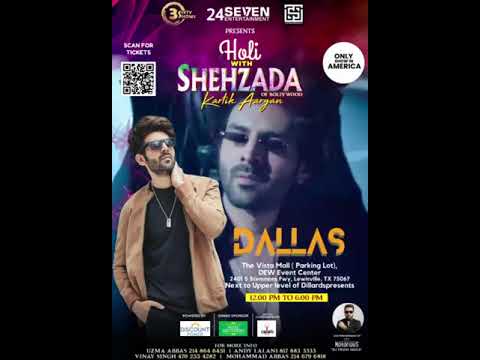 Kartik Aaryan in Dallas