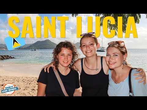 SAINT LUCIA - Why We Fell in Love 🇱🇨 First Impressions Made Us Return! | 197 Countries, 3 Kids