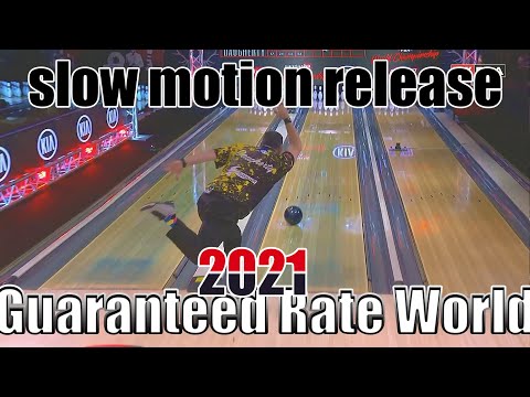 2021 PBA World Series of Bowling XII (WSOB XII) Game slow motion release - PBA Bowling