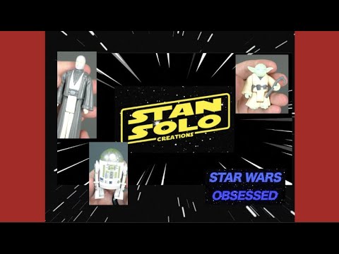 R3-Y2, Force Ghost Obi-Wan, and Yoda From Stan Solo Creations