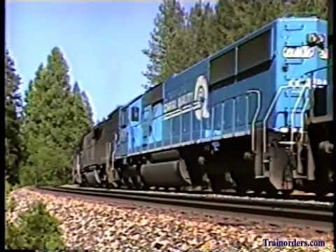 Classic Railroad Series 994 - SP Donner At The End, 1996.