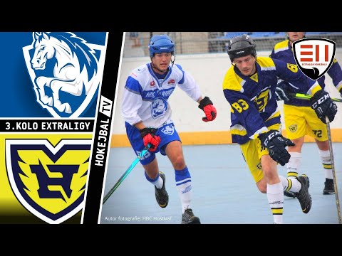 Highlights 3. kola Extraligy Hokejbalu - HBC Pardubice vs. HBC Hostivař | 18.9. 2022
