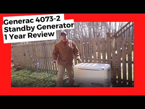 #137 Generac Whole House Standby Generator - 1 Year Review