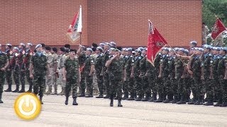 preview picture of video '500 militares de la Brigada Extremadura XI parten al Líbano - Badajoz Online Tv'