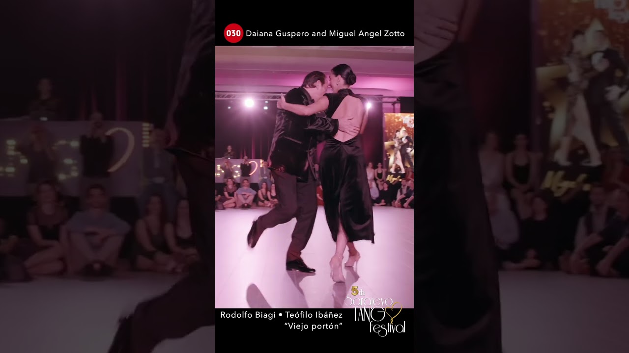 Video thumbnail for Daiana Guspero and Miguel Angel Zotto – Viejo porton #sarajevotangofestival #zottotangoacademy