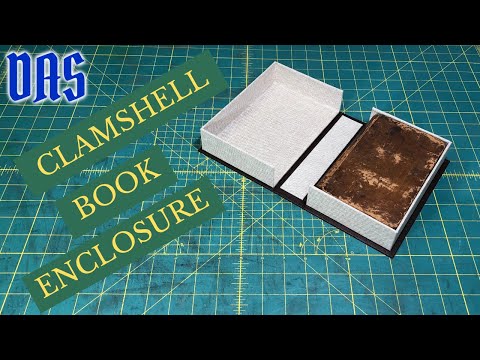 Making a Clamshell Enclosure for Rare, Valuable or Fragile Books Part 1 // Adventures in Bookbinding