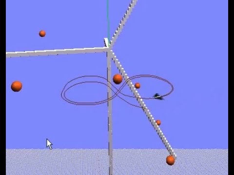 CACM-RL fixed wing autonomous path planning around a wind turbine structure