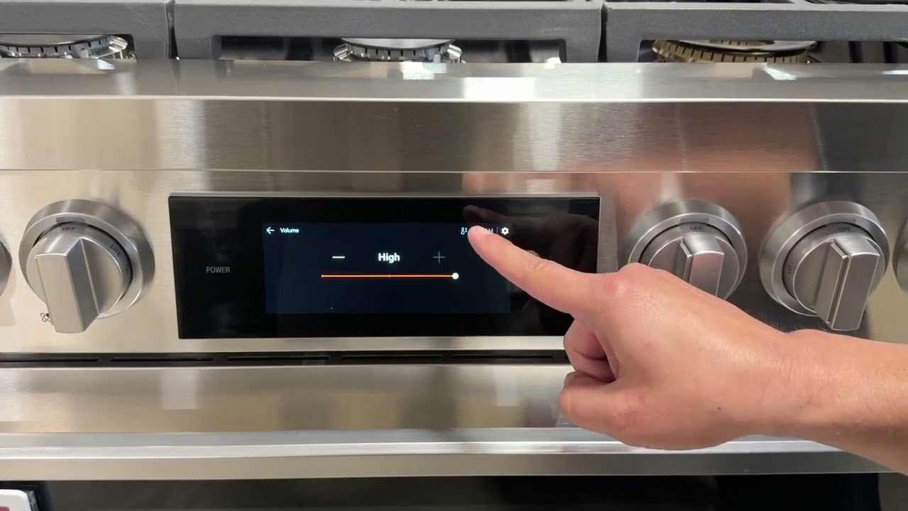 LG SIGNATURE Range Demo Mode