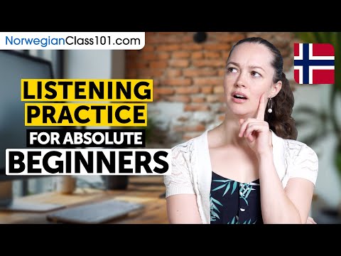 Norwegian Listening Comprehension for Absolute Beginners