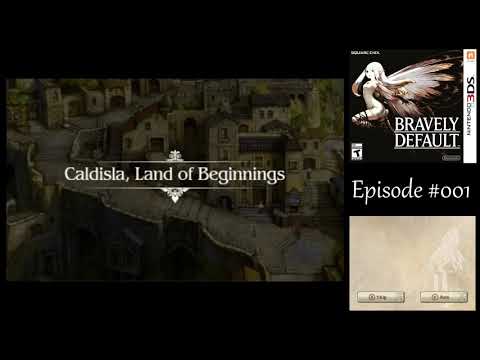 Let's Play Bravely Default #001 - That Sinking Feeling