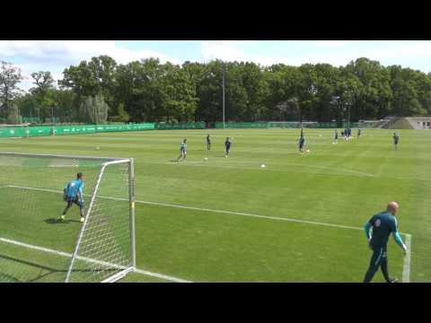 VfL Wolfsburg: Torschussübungen für die Relegation gegen Eintracht Braunschweig