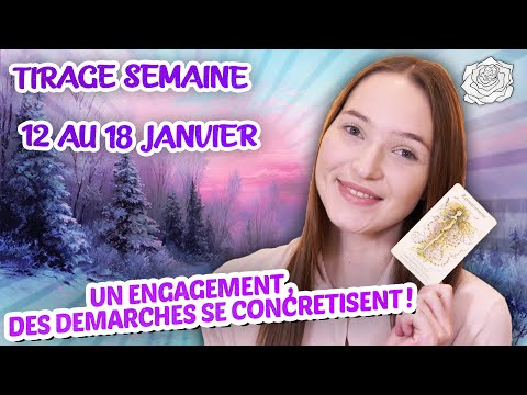 💐UN ENGAGEMENT, DES DÉMARCHES SE CONCRÉTISENT ! SEMAINE DU 12 AU 18 JANVIER
