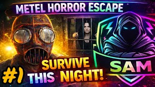 Metal Horror Escape Gameplay 🩸 | Secret Ending – Saving the Girl