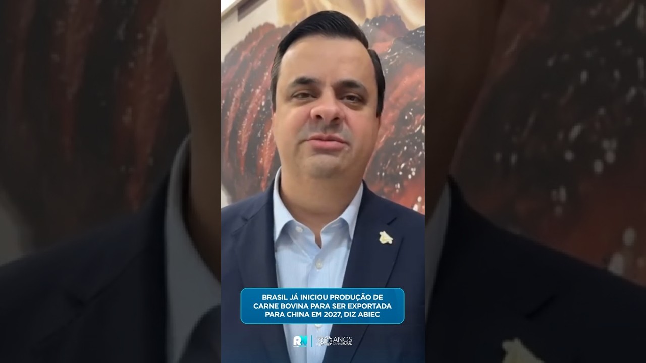 Brasil já iniciou produção de carne bovina para ser exportada para China em 2027, diz Abiec