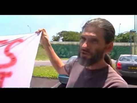 Grève sur le campus de Fouillole