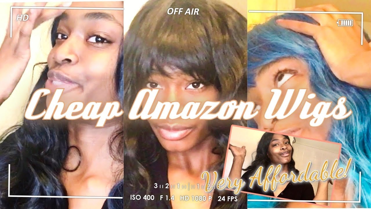 Testing Cheap Amazon Wigs Pt.2|Try-on Haul#amazon #amazonhaul