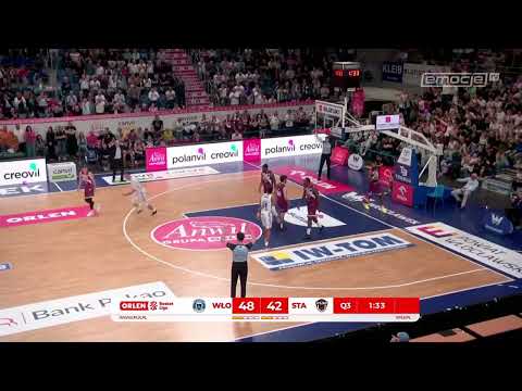 Przechwyt i trójka w kontrze! Michał Michalak! #ORLENBasketLiga #PLKPL