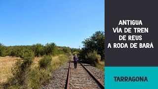 preview picture of video 'Antigua vía de tren de Reus a Roda de Barà'