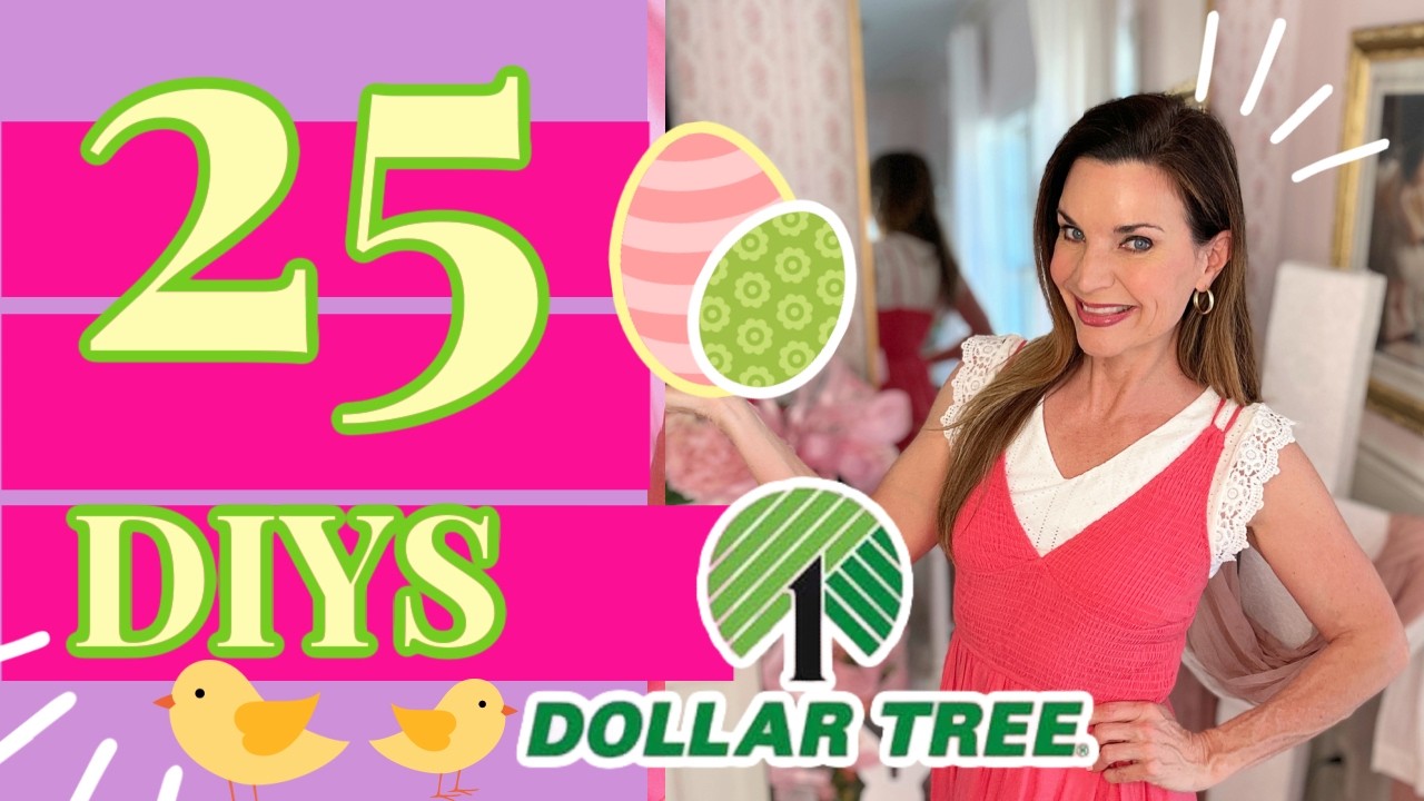 ✨  🌷WOW! NEW! 25 DIY DOLLAR TREE EASTER SPRING DECOR CRAFTS✨🌷I Love Spring ep 8 Olivia Romantic Home