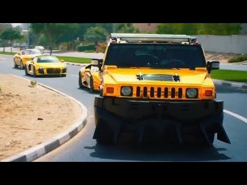 Jackie Chan Gold Car Chase | Action on Dubai Streets | Vanguard [REMASTERED] (2020)