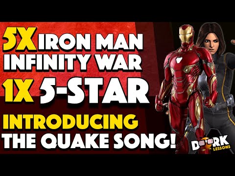 5x More Tries for Iron Man Infinity War and The Quake & Bake Song??