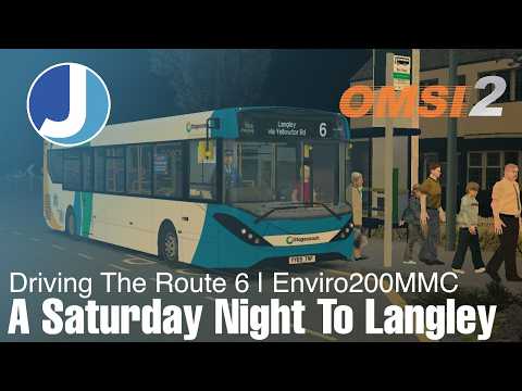 Anfahrt nach Langley | Route 6 | Das Adstow-Projekt | OMSI 2