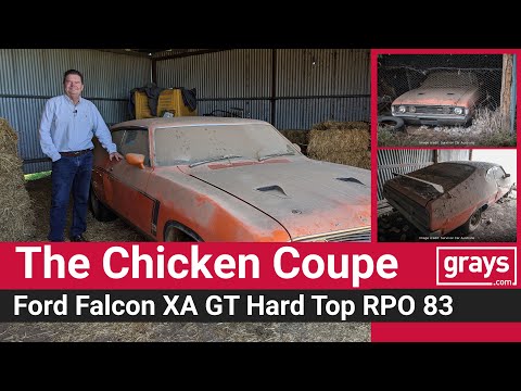 The Chicken Coupe - 1973 Ford Falcon XA GT Hard Top RPO 83 - July Classic Cars and Bikes Auction