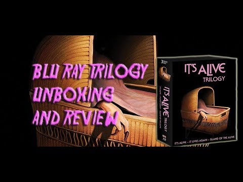 It's Alive Trilogy-Scream Factory Blu Ray Box Set Unbox/Review