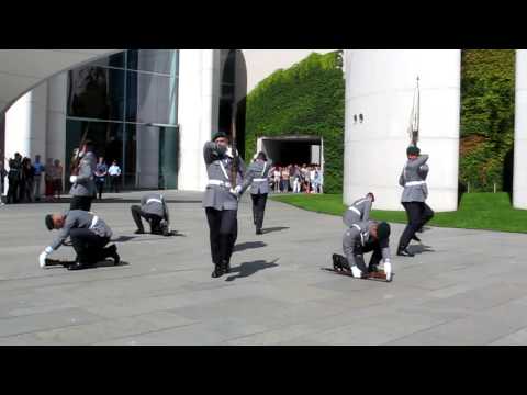 Drillteam der 7. Kompanie﻿ Wachbataillon BMVg