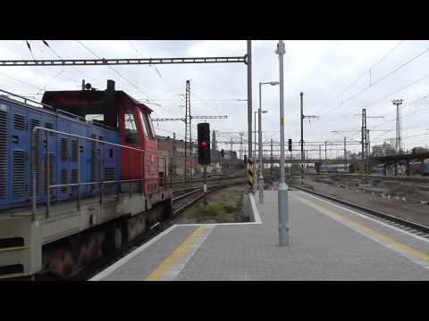 162.118-4 na vlaku IC 1008 dopravce RegioJET ve stanici Olomouc