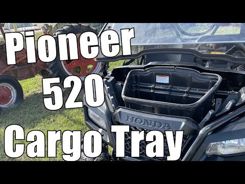 Honda pioneer 520 under hood tray install guide / MAX’S MOTO SHOP
