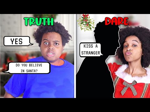 CHRISTMAS TRUTH OR DARE  - Onyx Kids Vlogmas Day 9
