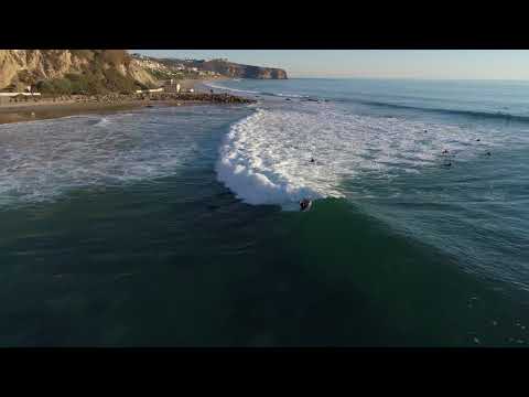 Drone footage of big day at Salt Creek