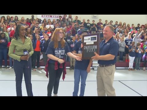 Palmetto Scholars Academy receives News 2 Cool School award