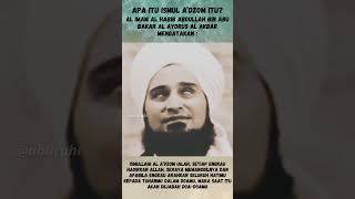 Download lagu ISMULLAHI AL A’DZOM..AL IMAM AL HABIB ABDULLAH BIN ABU BAKAR AL AYDRUS AL AKBAR RA. mp3