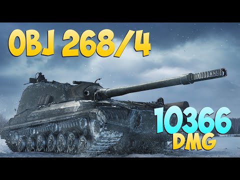 Obj 268/4 - 7 Frags 10.3K Damage - Beautiful but sad! - World Of Tanks