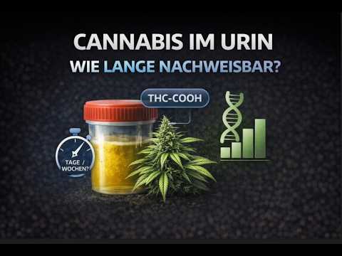 Cannabis im Urin: Nachweisbarkeit, Dauer & Drogentest-Faktoren