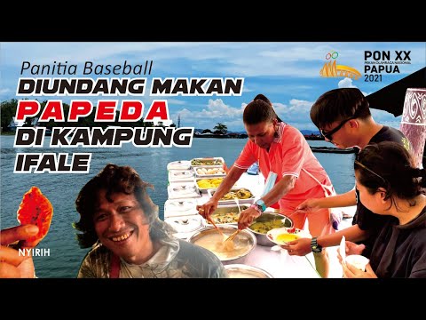 DIUNDANG MAKAN PAPEDA DI KAMPUNG IFALE PAPUA