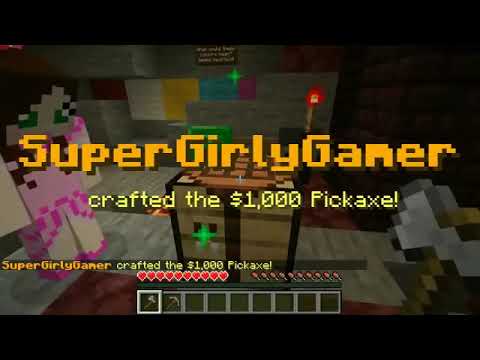 Minecraft Fast - PopularMMOs Pat  And Jen HOW TO CRAFT A 1,000,000 DOLLAR OVERPOWERED PICKAXE IN MINECRAFT!!!