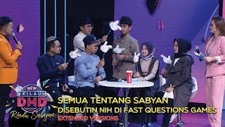 Download lagu Semua Tentang Sabyan Disebutin Nih Di Fast Questions Games Part 2 - DMD Rindu Sabyan (20/11) mp3