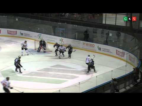 5. kolejka PLH: GKS Tychy - Ciarko PBS Bank Sanok 0:2. Skrót meczu