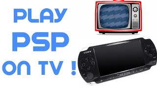PSP 101- * Hooking up your PSP to a TV and using it as a console *