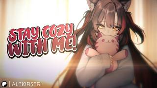 ASMR || Can’t Sleep? Your Tsundere Catgirl Girlfriend Will Keep You Cozy! [Sleep Aid] [Cuddles]