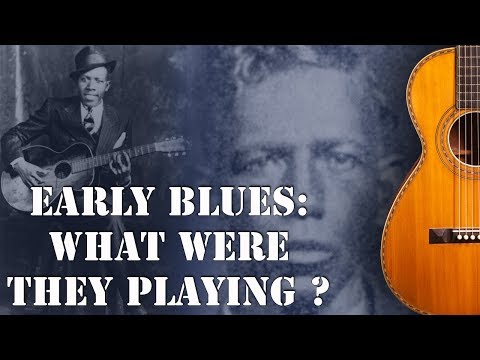 The Guitars of Early Blues
